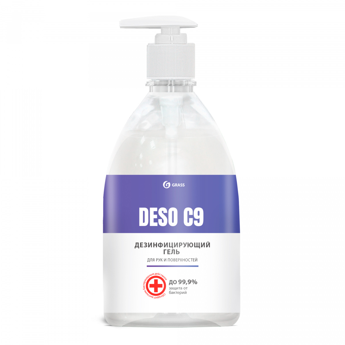 Дезинфицирующее средство на основе изопропилового спирта DESO C9 гель (флакон 500 мл)